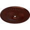 Ekena Millwork Galveston Ceiling Medallion (Fits Canopies up to 5 7/8"), 51"OD x 3 5/8"ID x 3 3/8"P, Antique Copper CM51GLACS - alternate 3